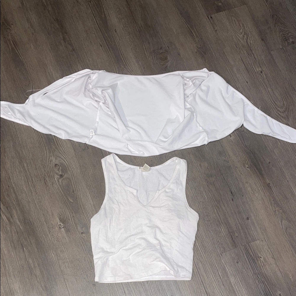 Bozzolo White Tank Top
